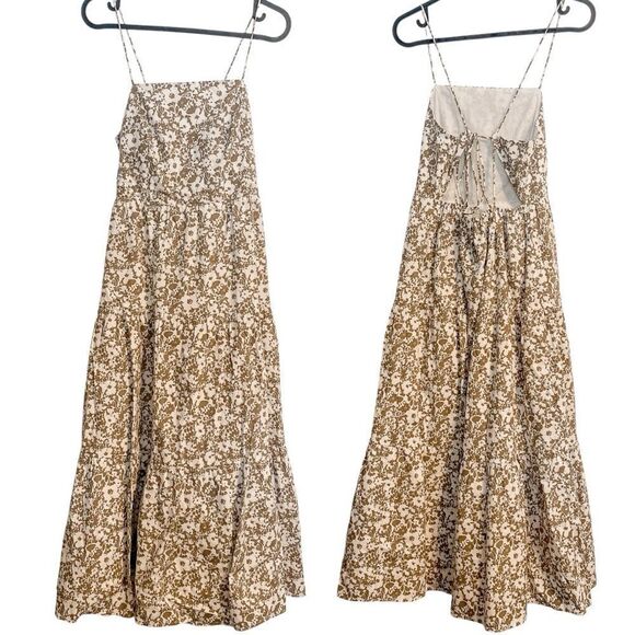 Rails Lena Midi Dress in Cafe Floral S - Picture 4 of 9